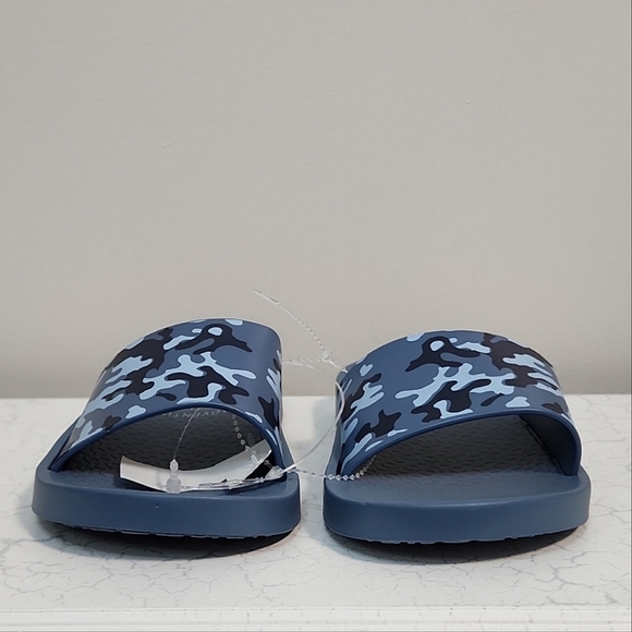 🔥FINAL💲⬇️Ipanema Blue Camouflage Urban Junior Slides/Flip Flops, Size 2/3~NWT - Picture 7 of 10